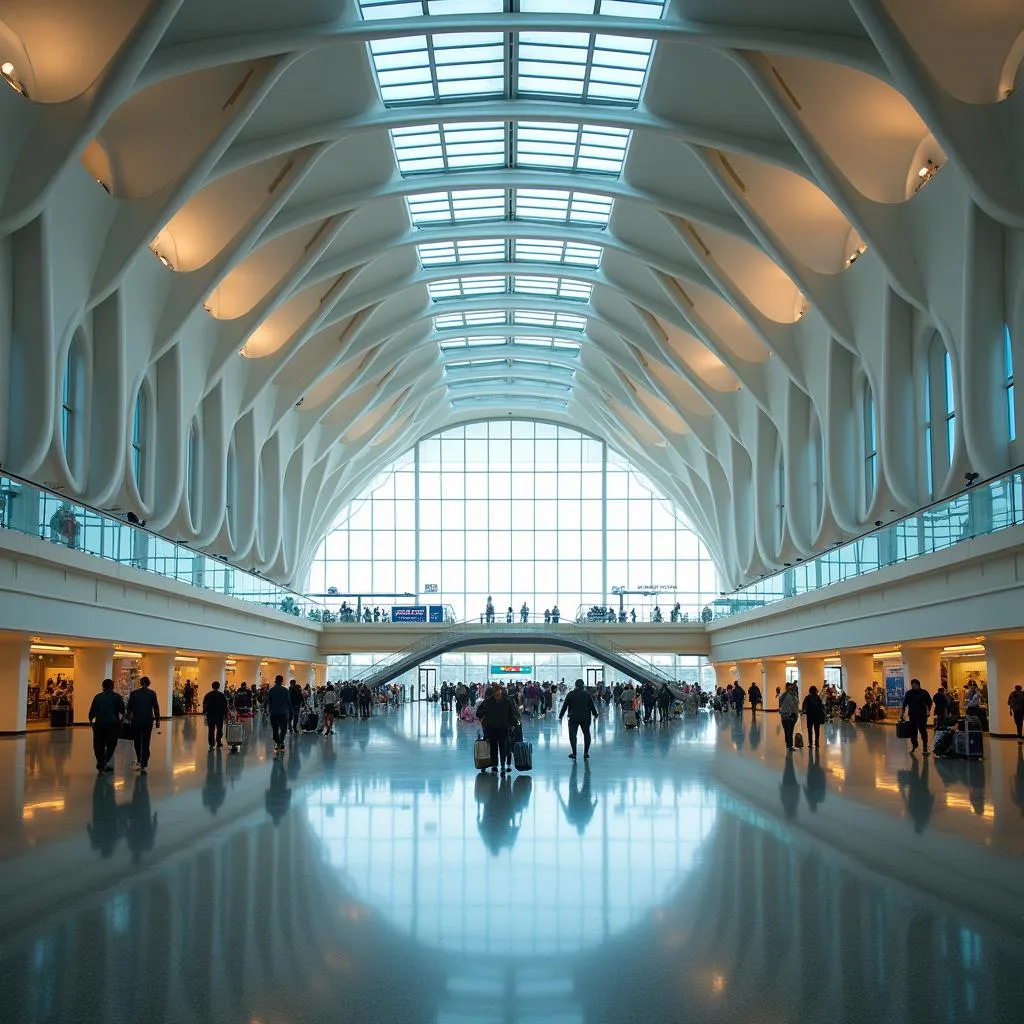 Chhatrapati International Airport Terminal View