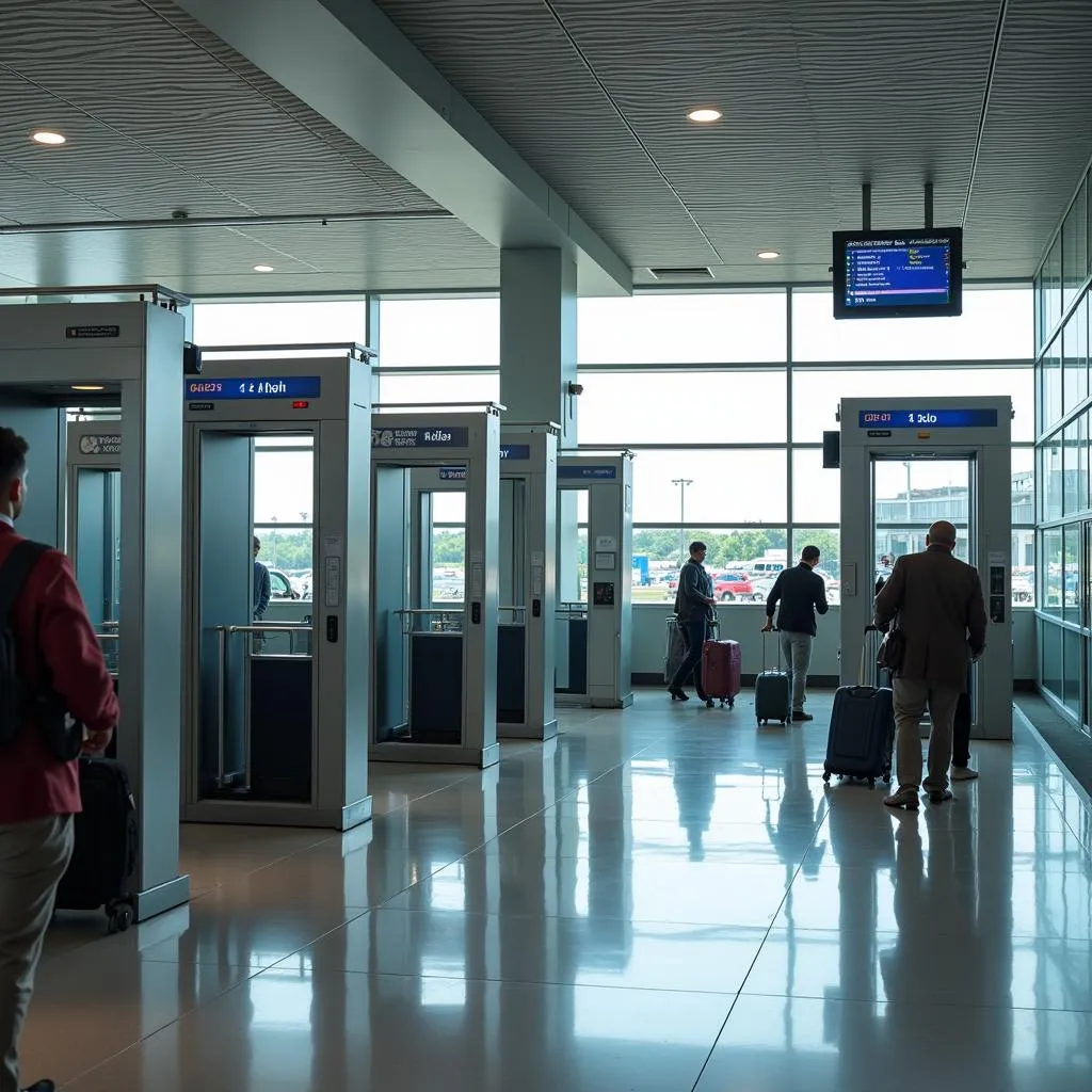 CNN Airport Security Checkpoint