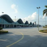 Cochin International Airport in Kerala, India