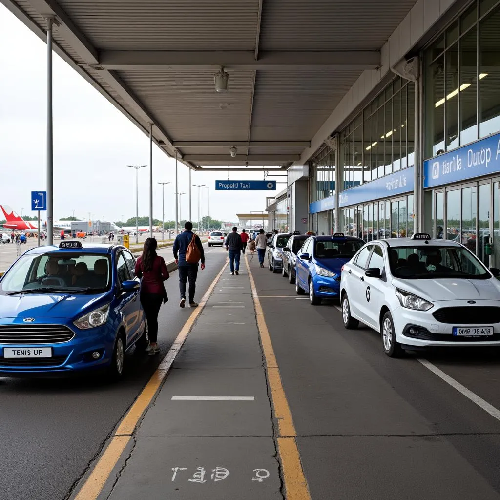 Coimbatore Airport Taxi Stand