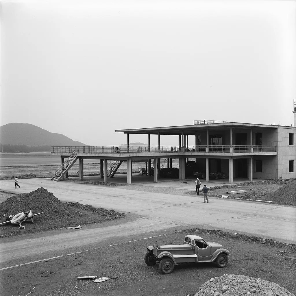 Construction of new terminal at Palam Airport