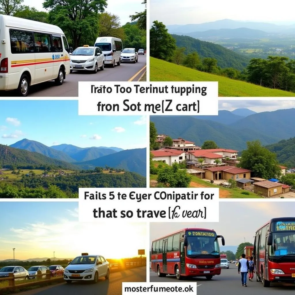 Transportation options from Coonoor to Coimbatore Airport