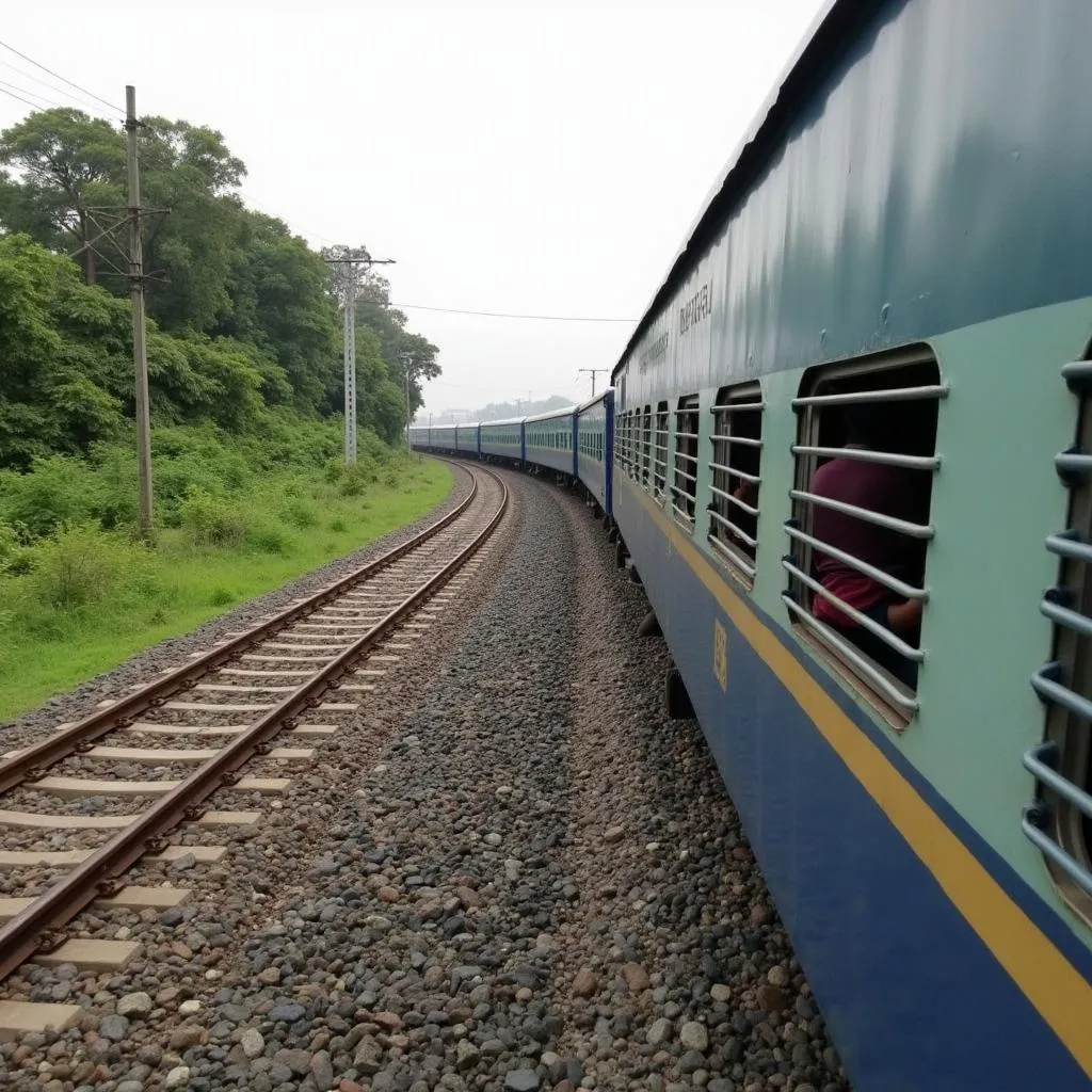 Train Journey to Mysore for Coorg Trip