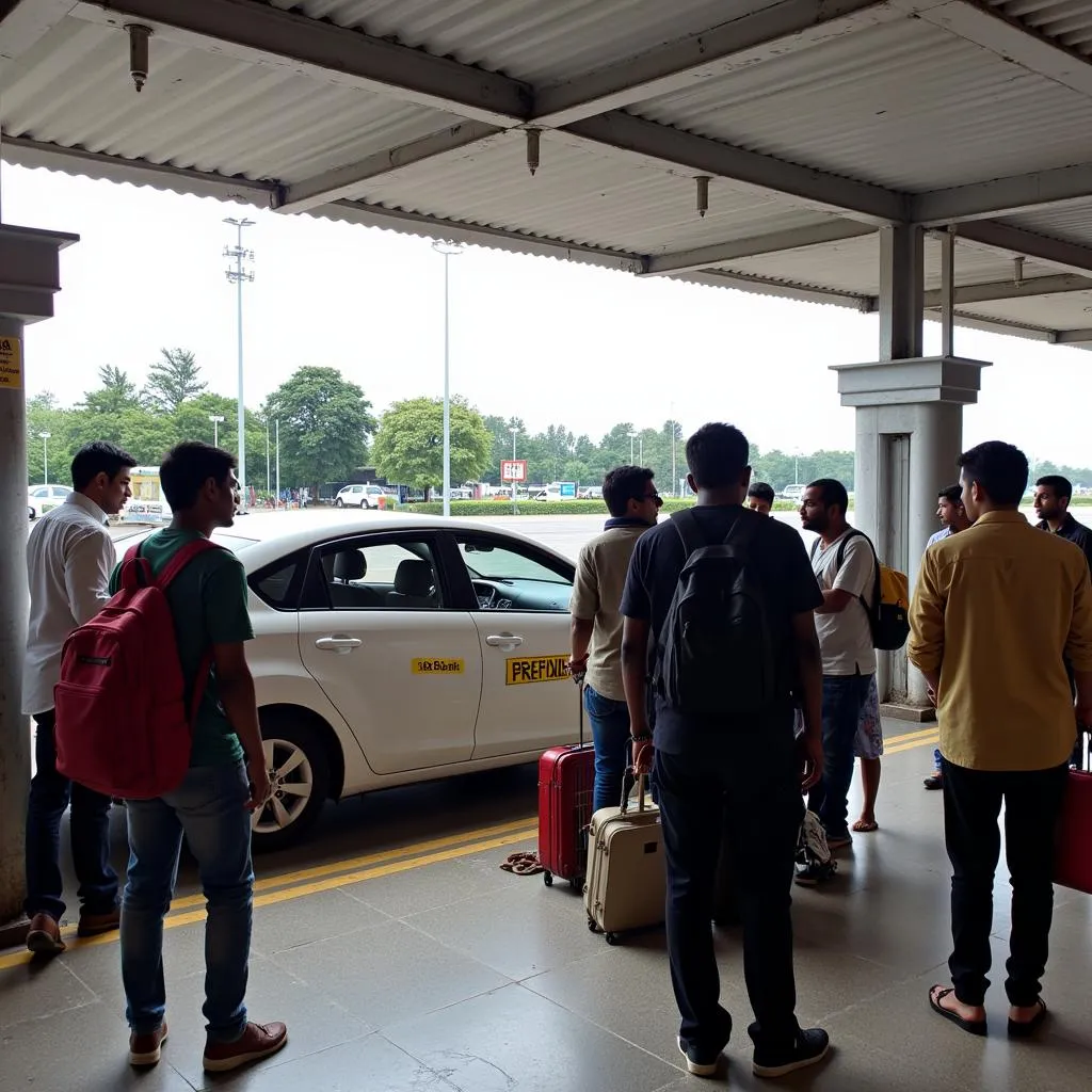 Prepaid Taxi Booth at Dabolim Airport