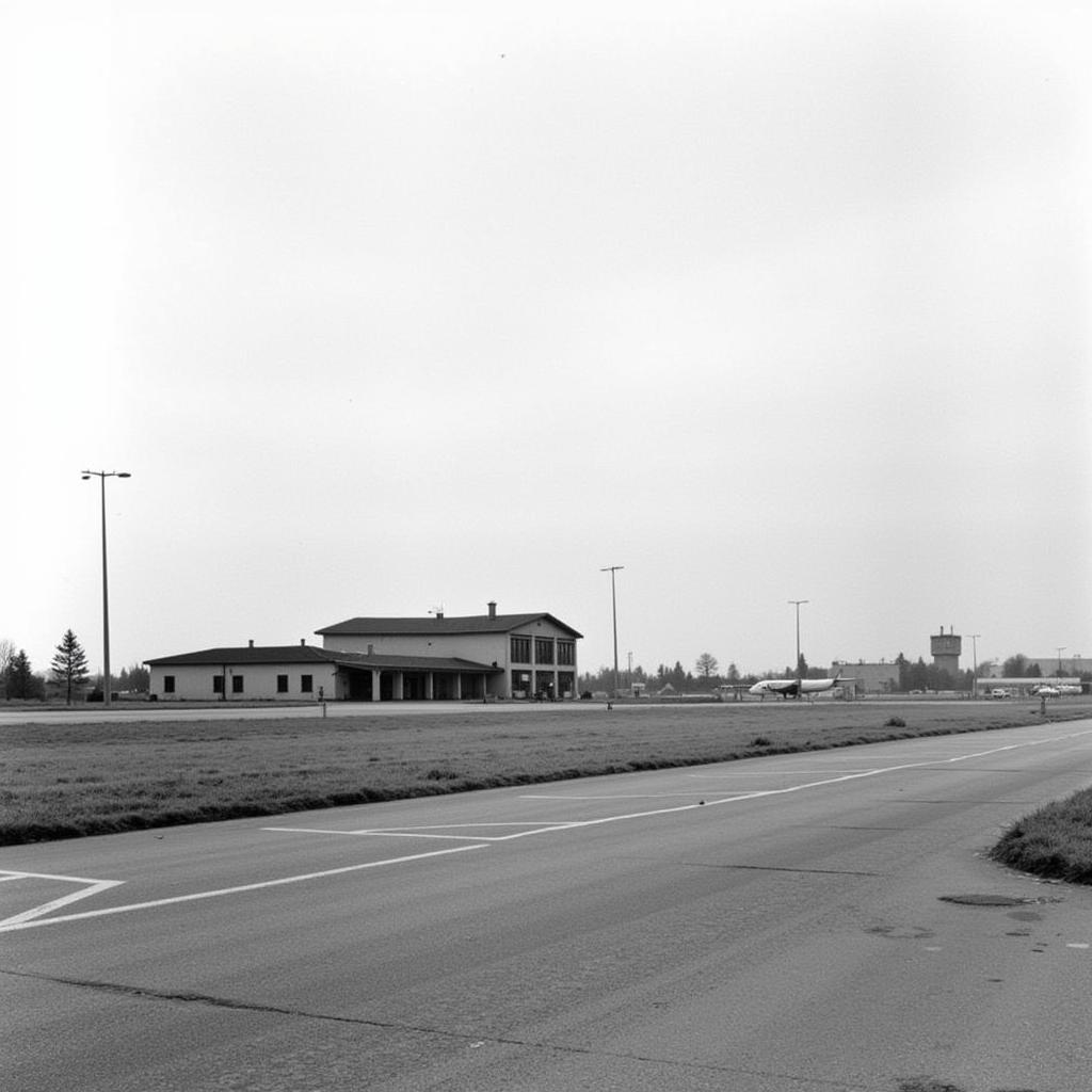 Dagestan Airport in the 1960s