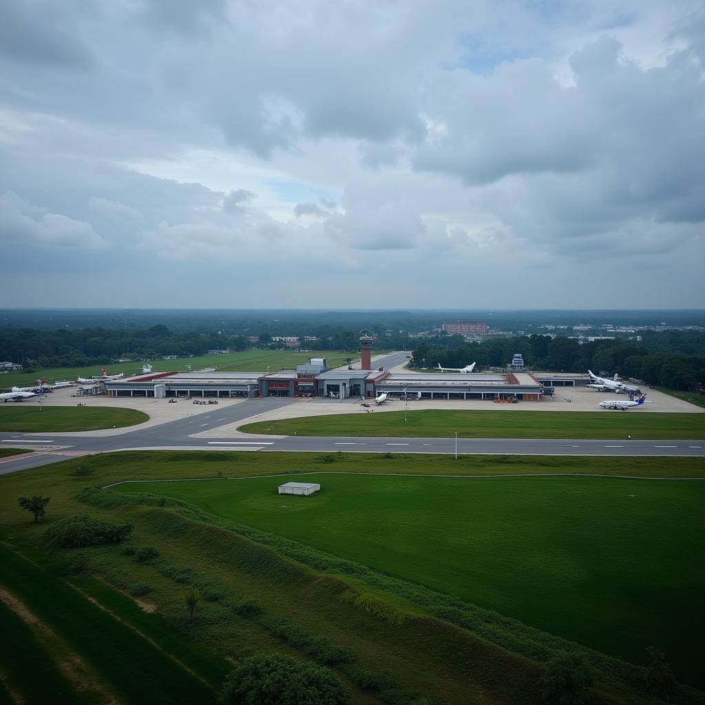 Darbhanga Airport Exterior