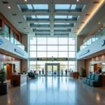 Darbhanga Airport Terminal Interior