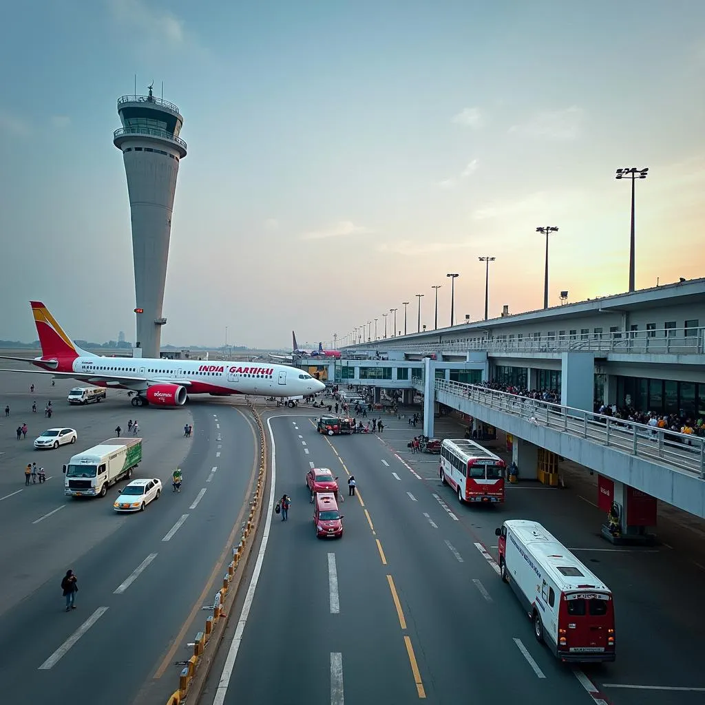 India's busiest airport - Indira Gandhi International Airport