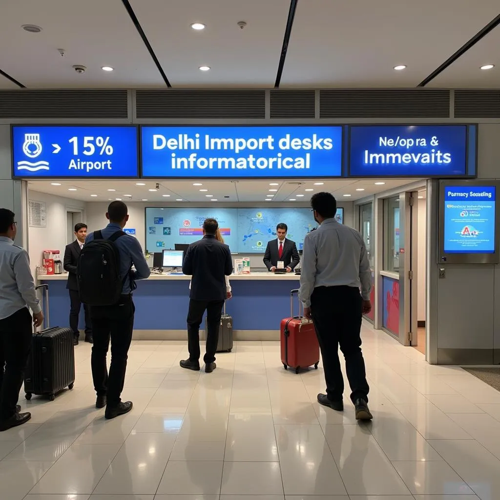 Delhi Airport Information Desk