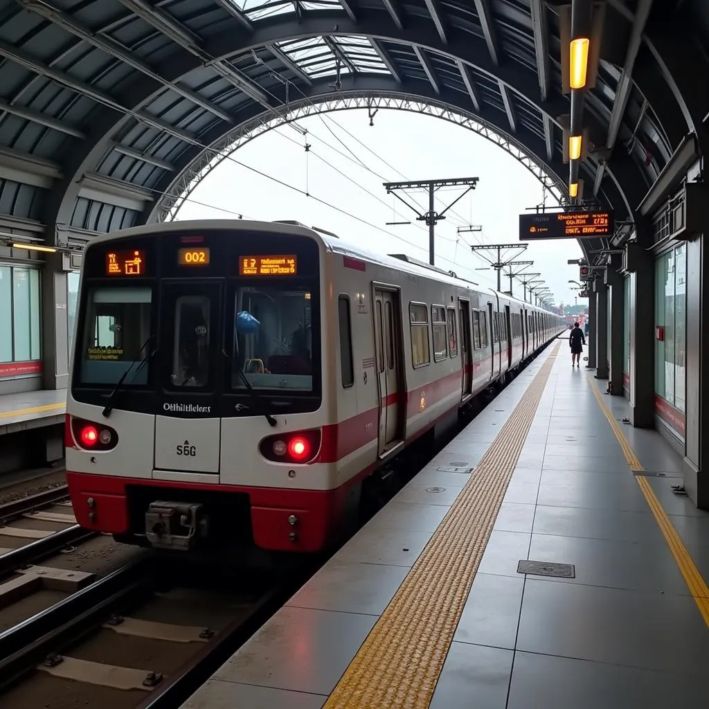 Delhi Metro for airport travel