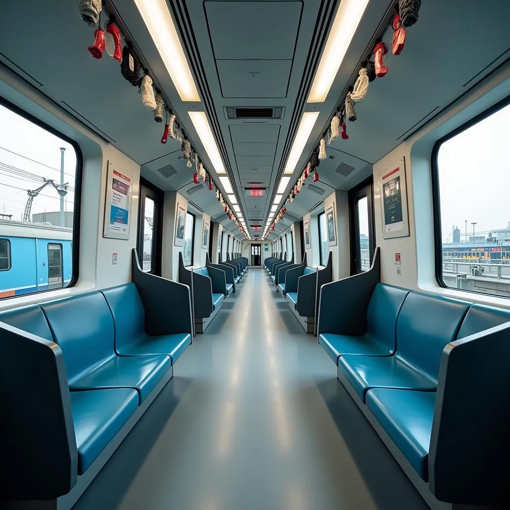 Delhi Airport Metro Train