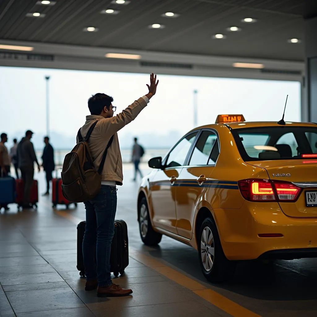 Delhi Airport Taxi Pickup