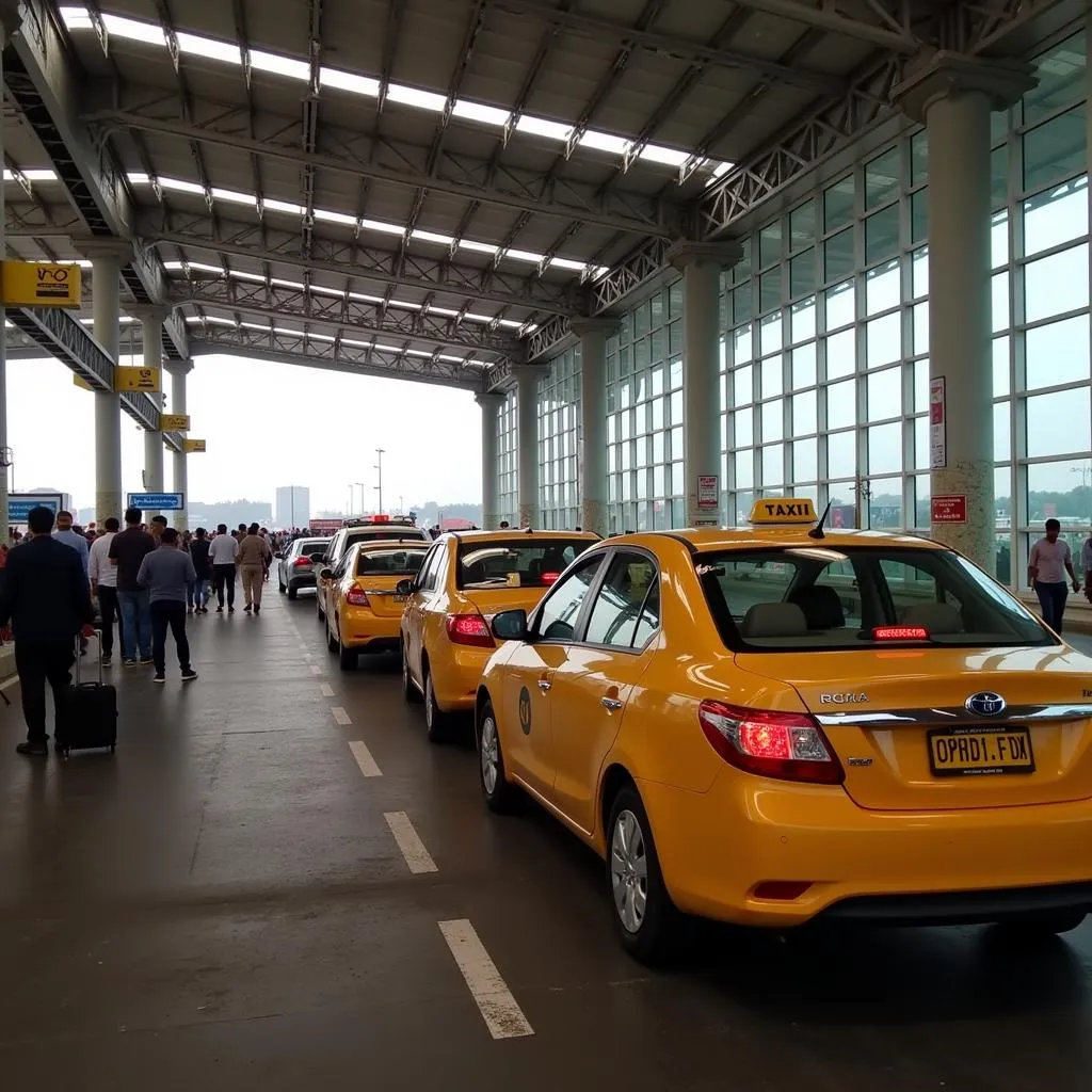 Delhi Airport Taxi Stand