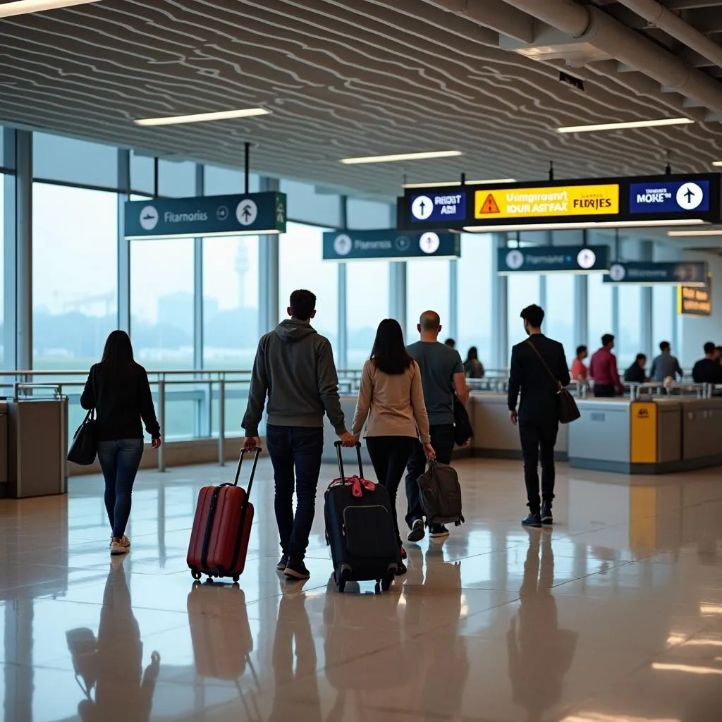 Delhi Airport Terminal 2 Baggage Claim Area