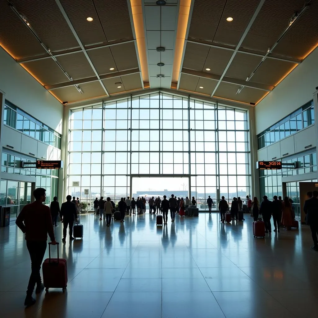 Delhi Airport Terminal 3 Exterior