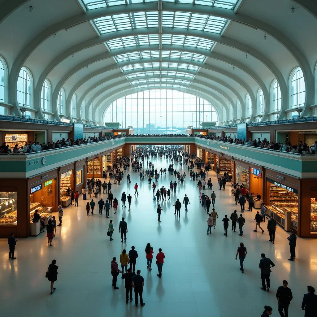 Delhi Airport Terminal 3 Interior