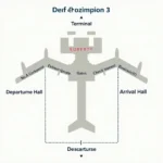 Delhi Airport Terminal 3 Layout