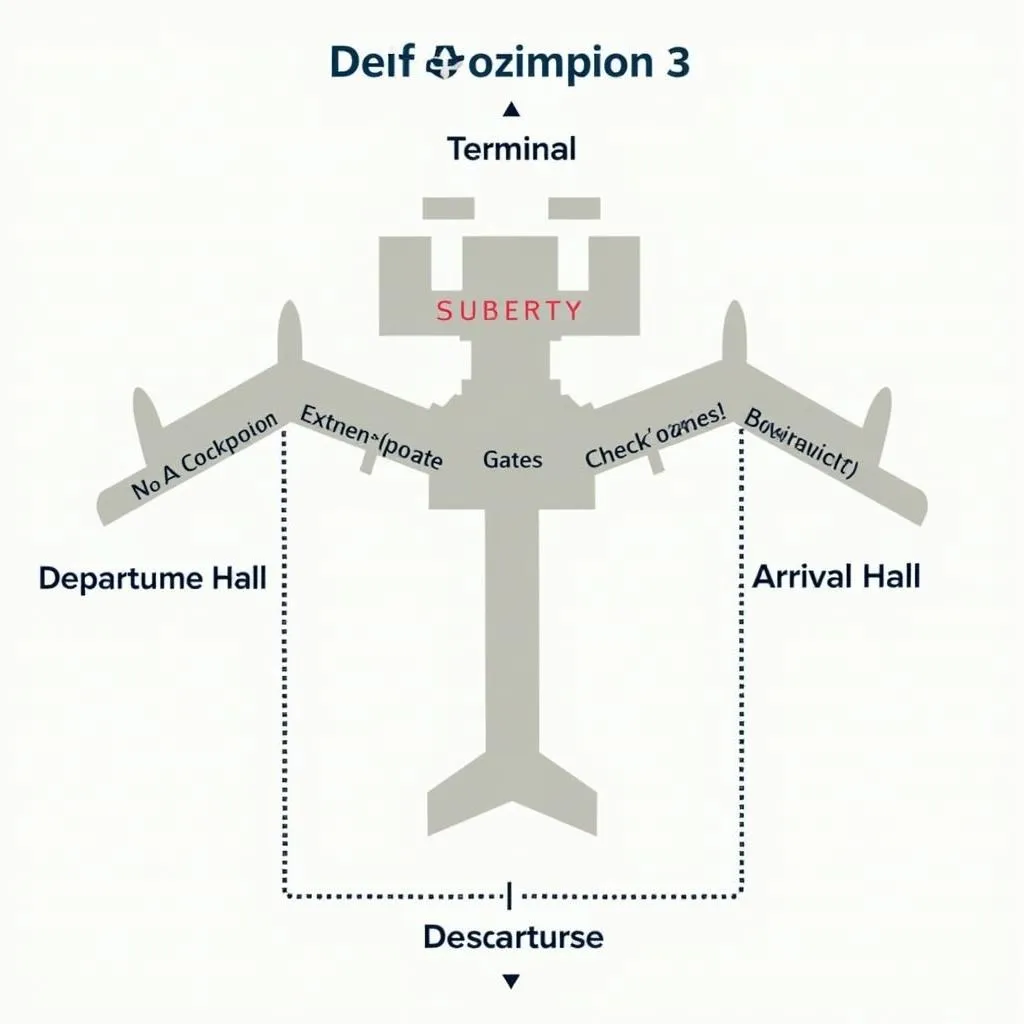 Delhi Airport Terminal 3 Layout