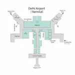 Delhi Airport Terminal 3 Layout