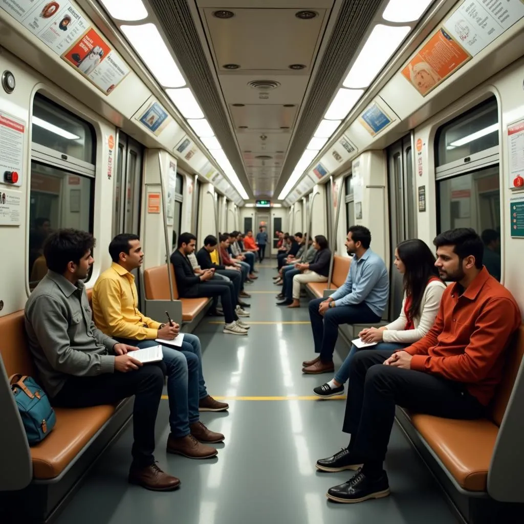 Delhi Metro Airport Express Train