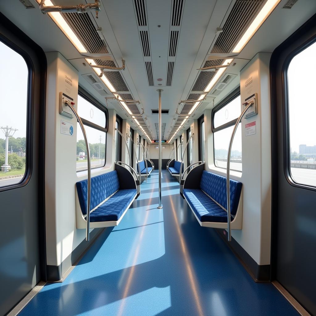 Delhi Metro Airport Express Train