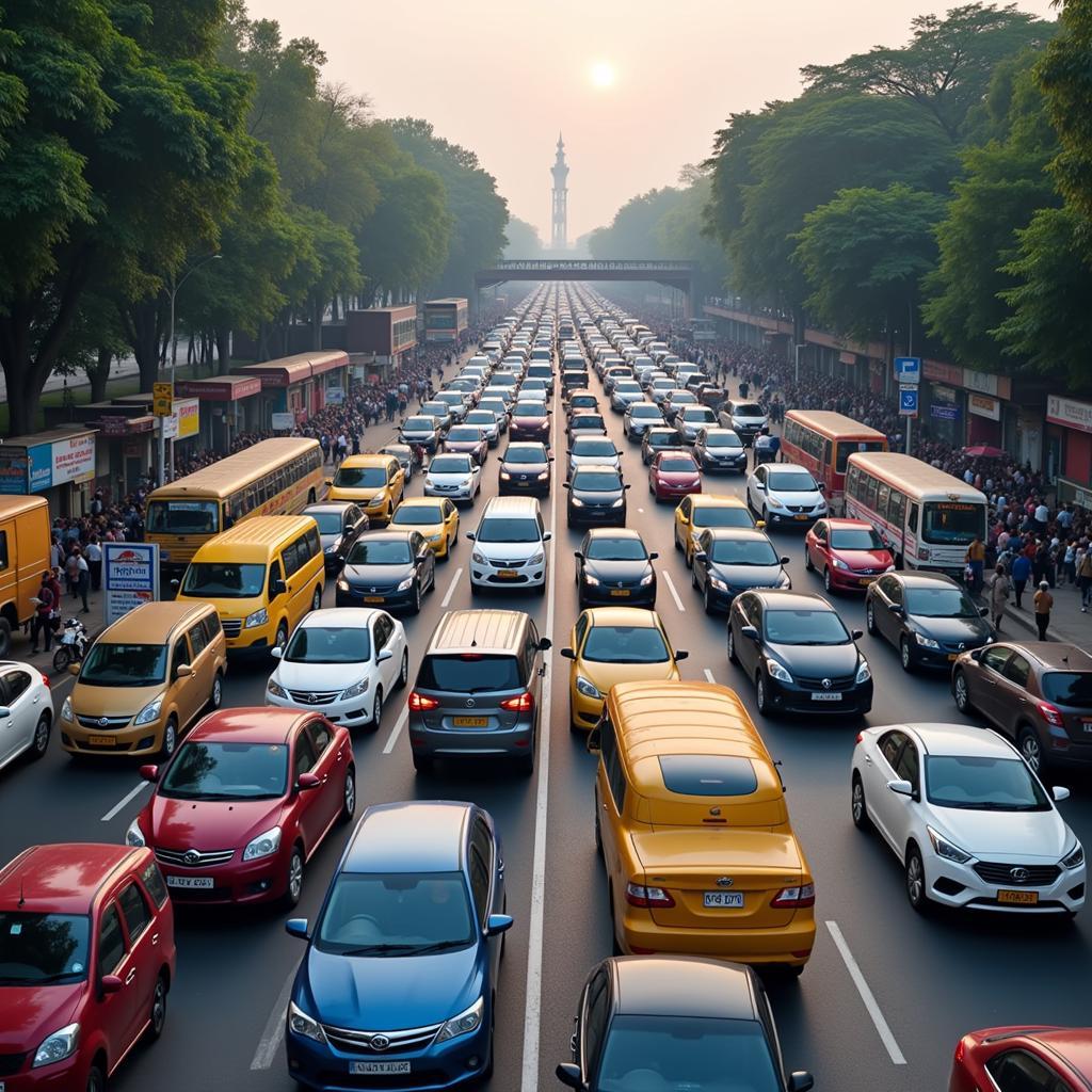 Delhi Traffic