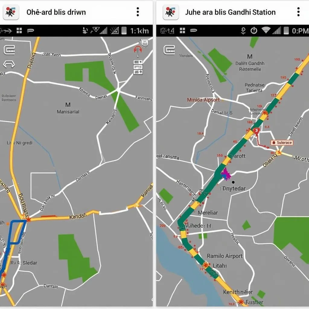 Traffic Conditions in Delhi 