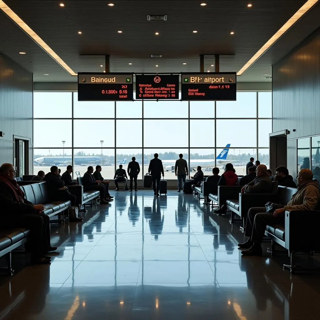 Departure Gates at Najaf Airport