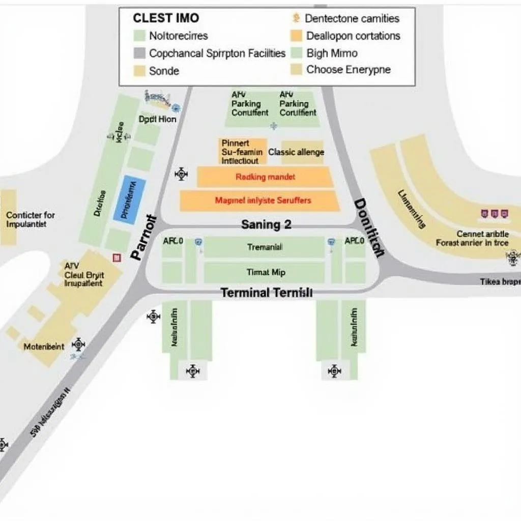 Map of DFW Airport Terminals