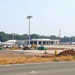 Dhalbhumgarh Airport Construction Progress: A View of the Terminal Building