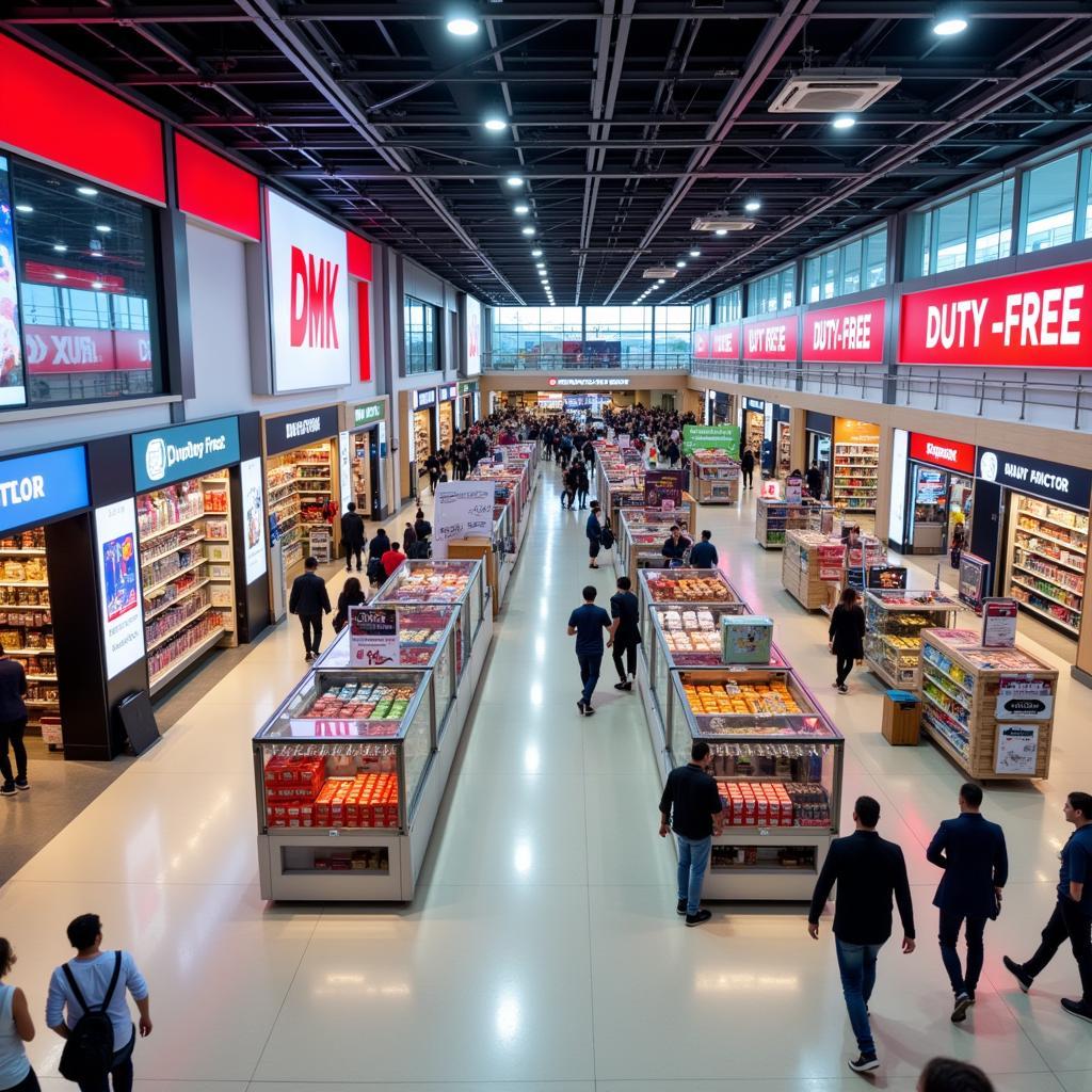 Duty-free shopping at DMK Airport