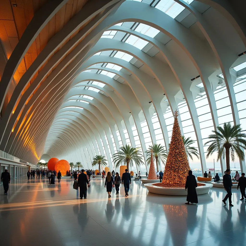 Art Installations at Dubai Airport