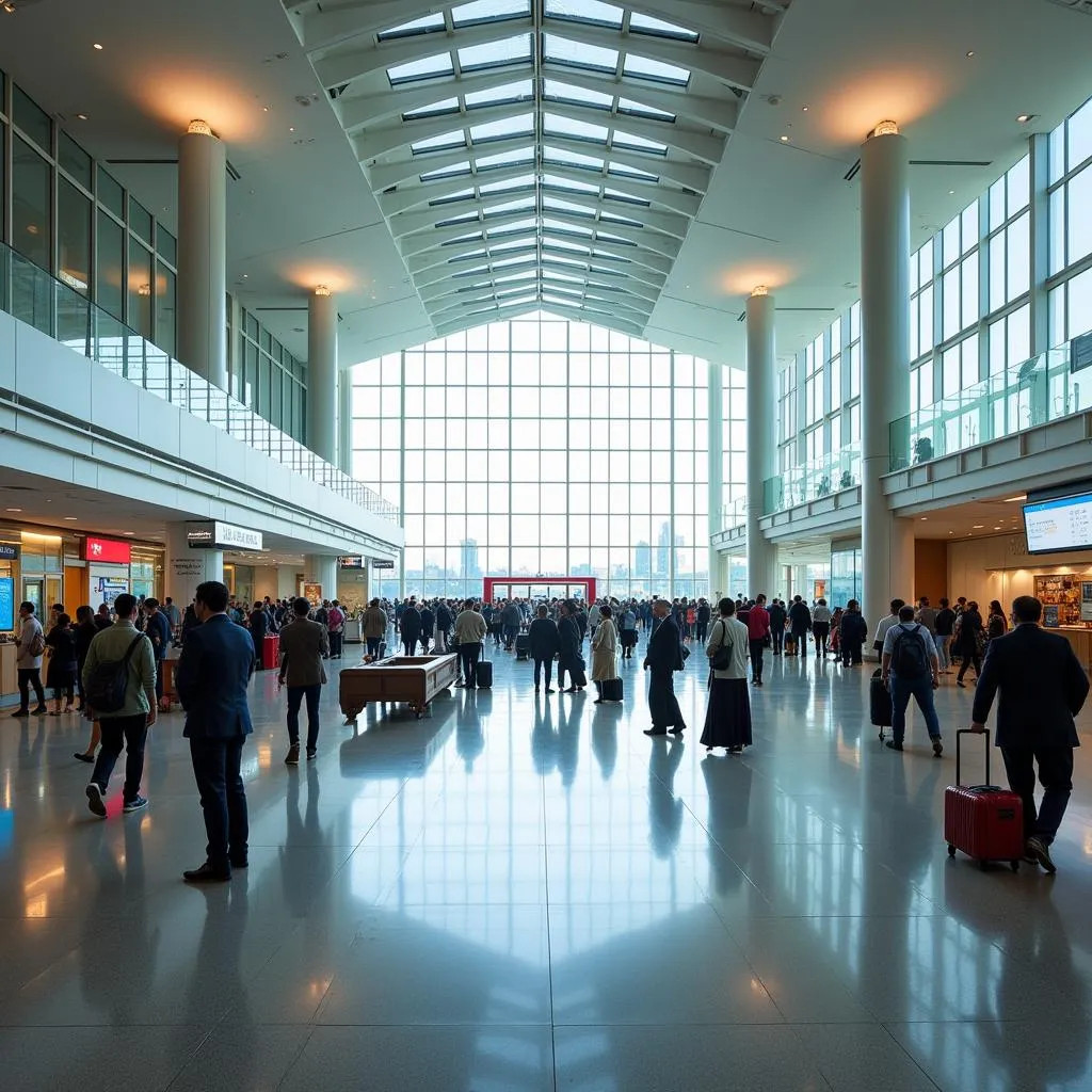 Dubai International Airport Concourse