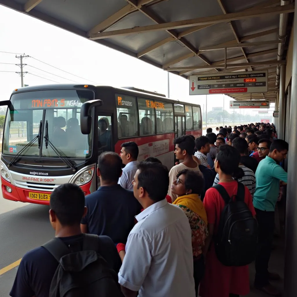 Electronic City Airport Bus Stop