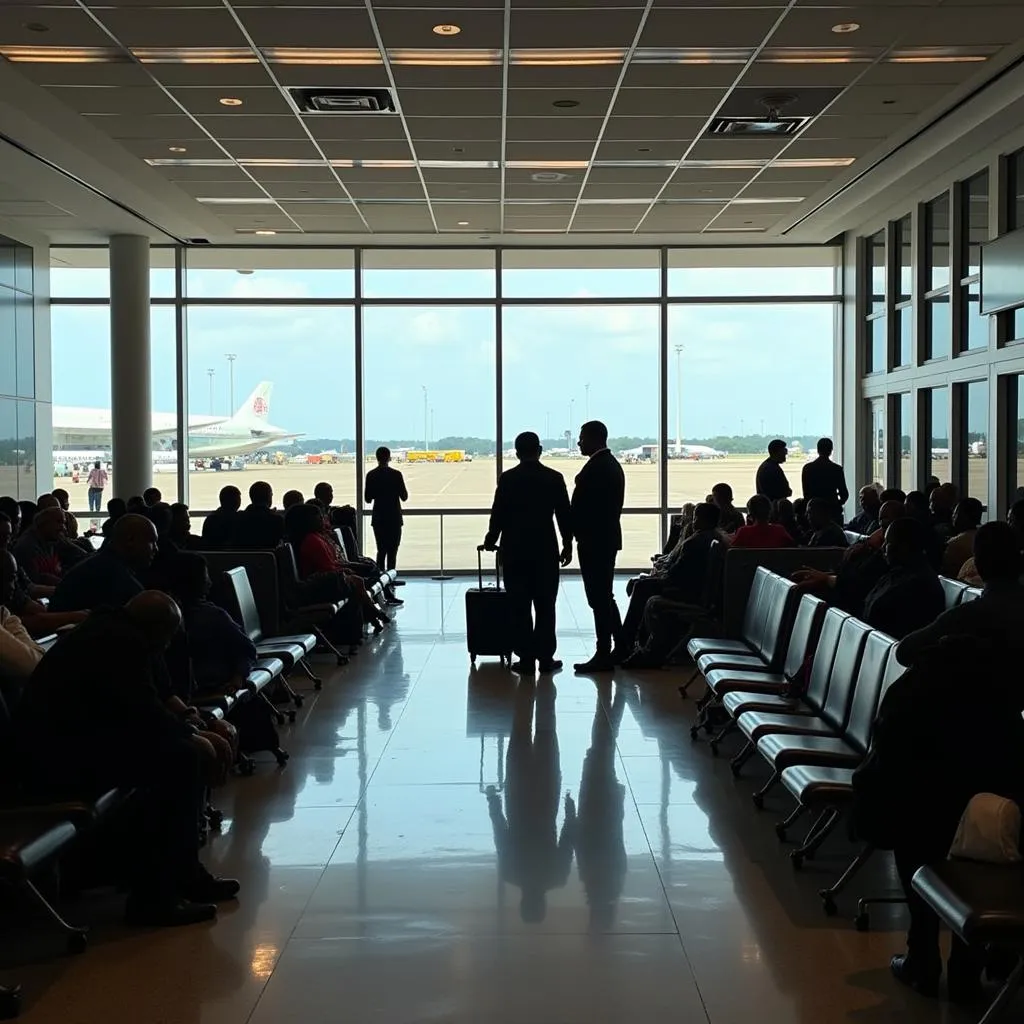 Entebbe Airport Departure Gate