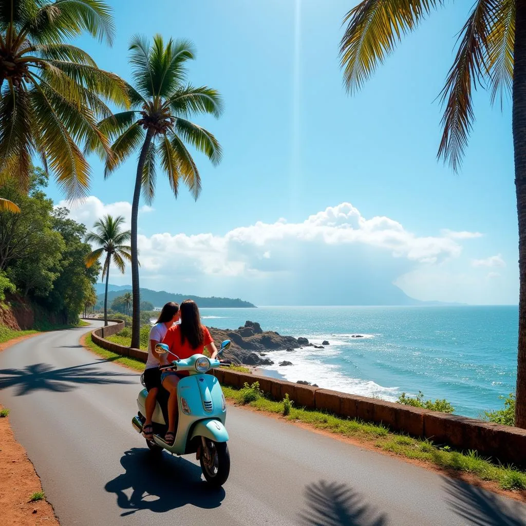 Exploring Goa by Scooter