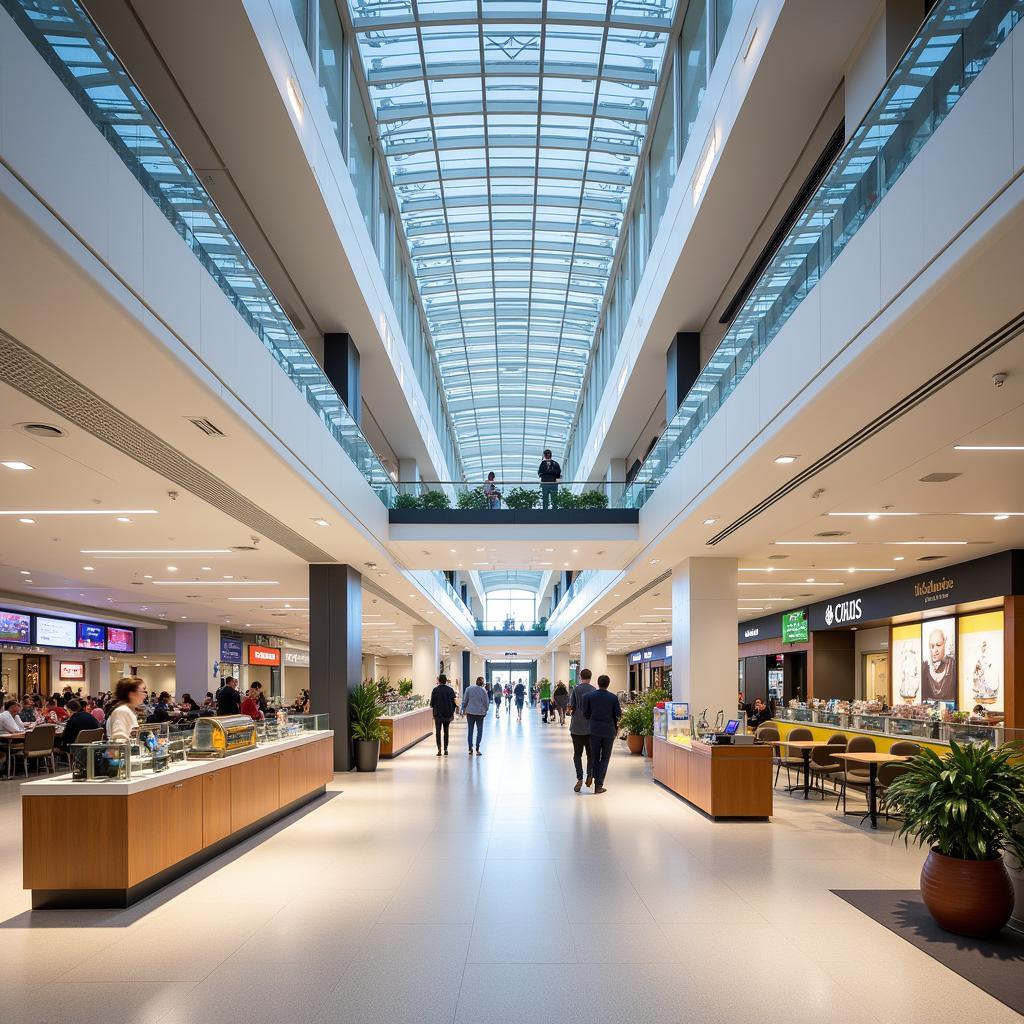 Inside the FOC Airport Terminal