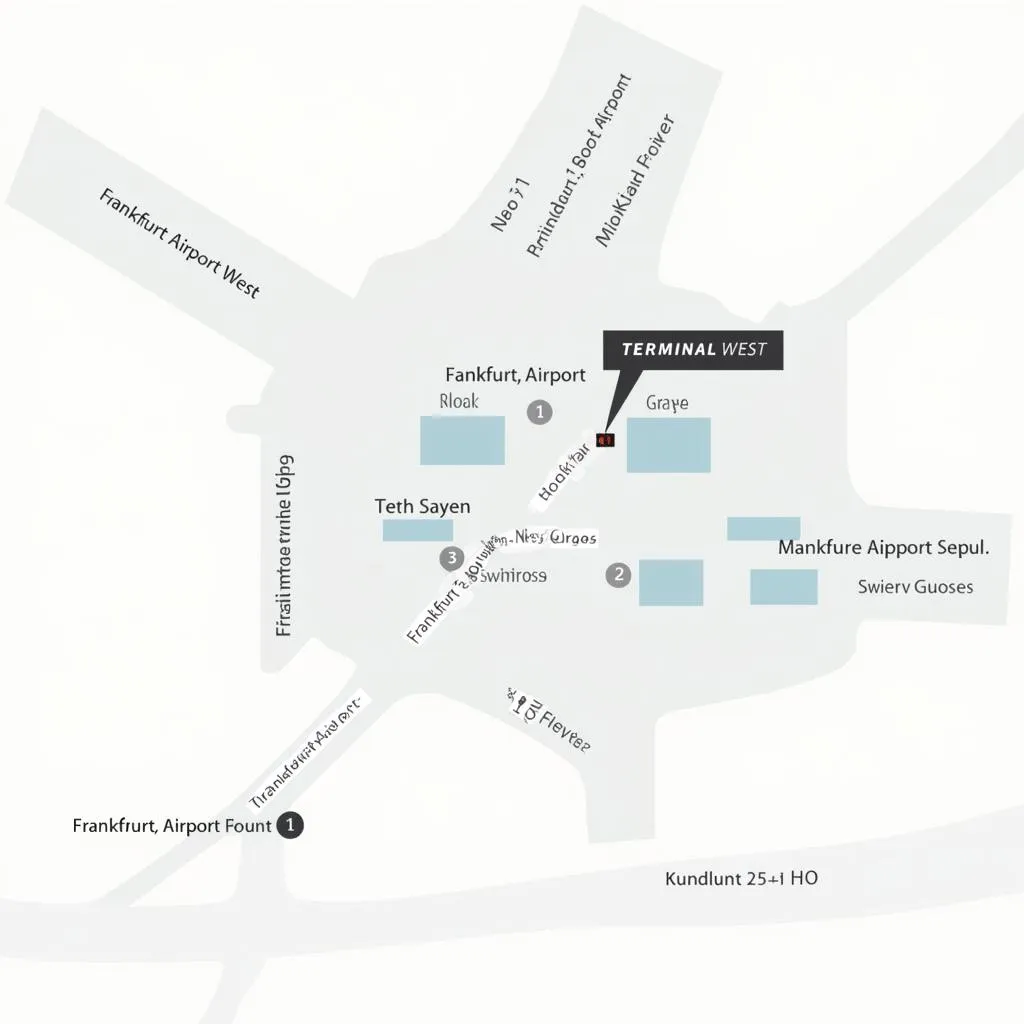 Frankfurt Airport Terminal 1 Map