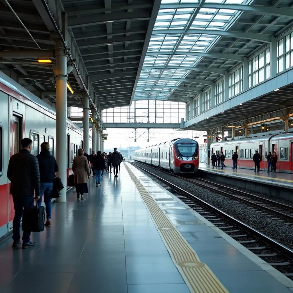 Frankfurt Airport Train Station: Seamless connectivity.