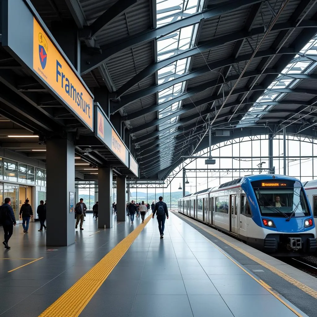 Frankfurt Airport Train Station