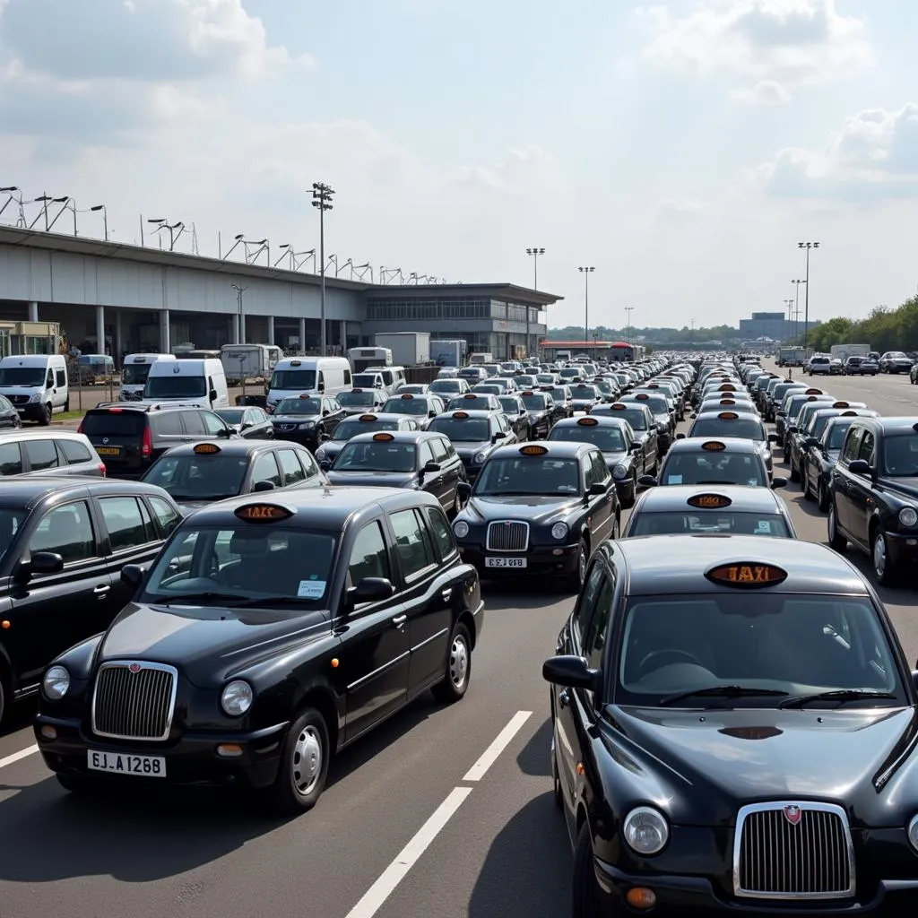 Gatwick Airport Taxi Rank