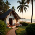 Cozy 1 BHK Beach Cottage Rental Near Goa Airport