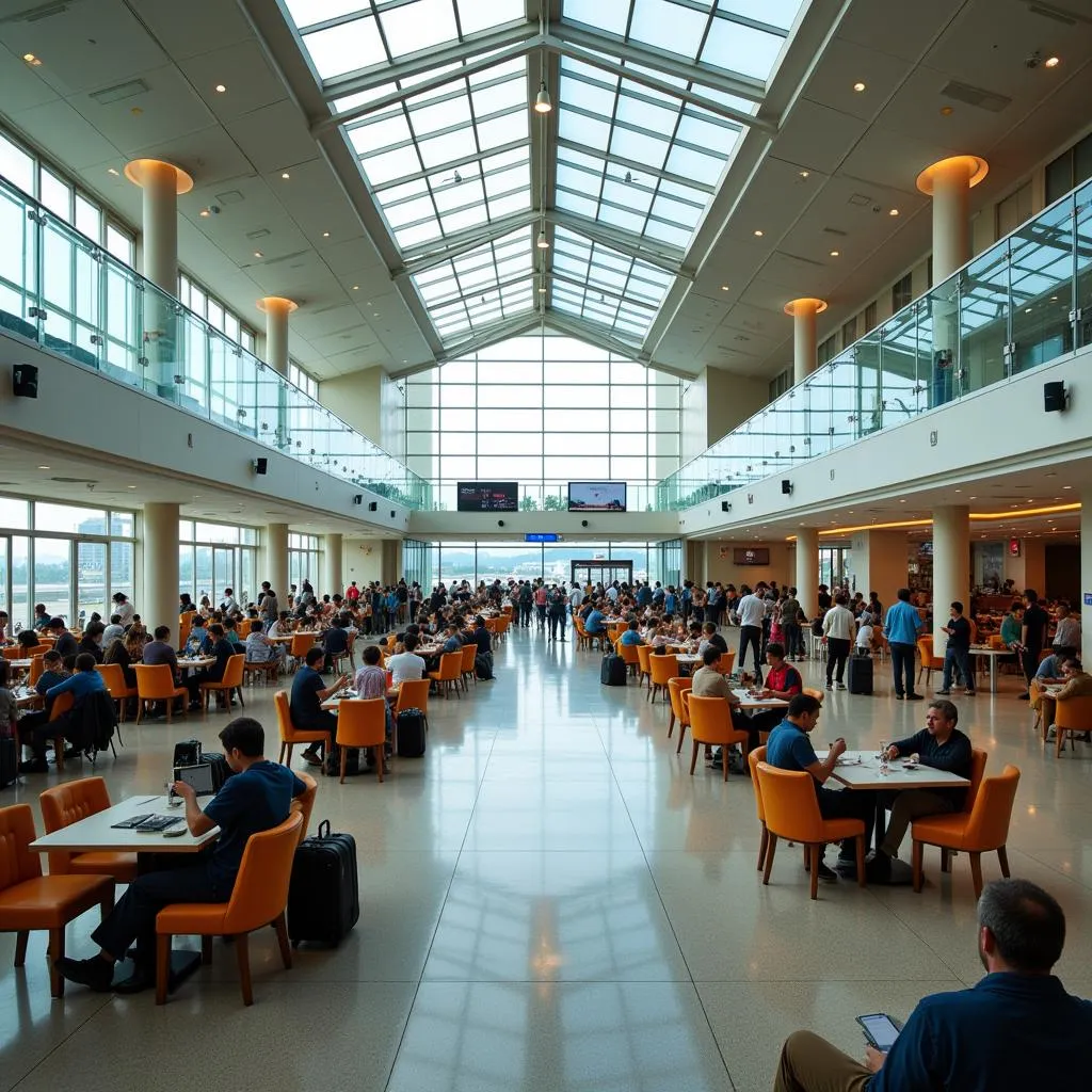 Goa Airport Departure Lounge