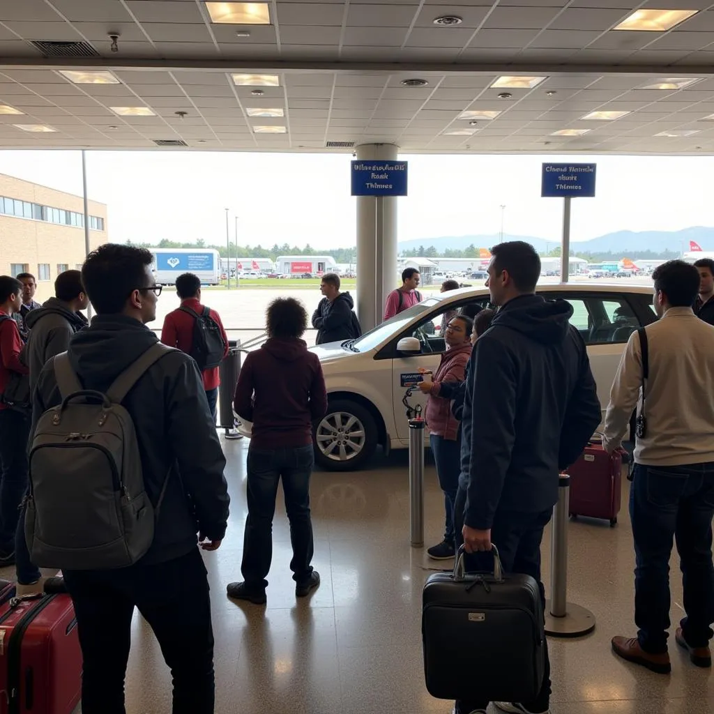 Goa Airport Taxi Stand