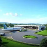 Goa International Airport exterior view