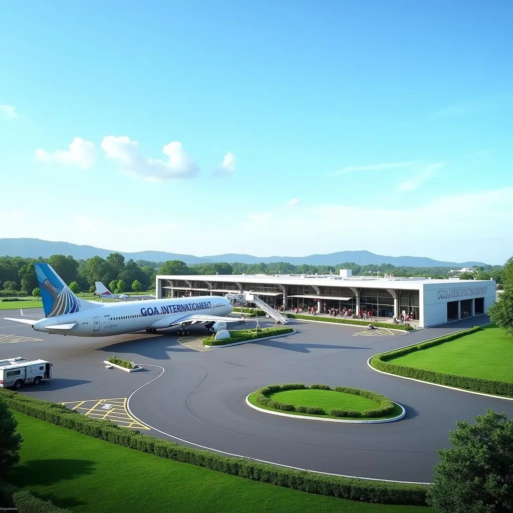 Goa International Airport exterior view