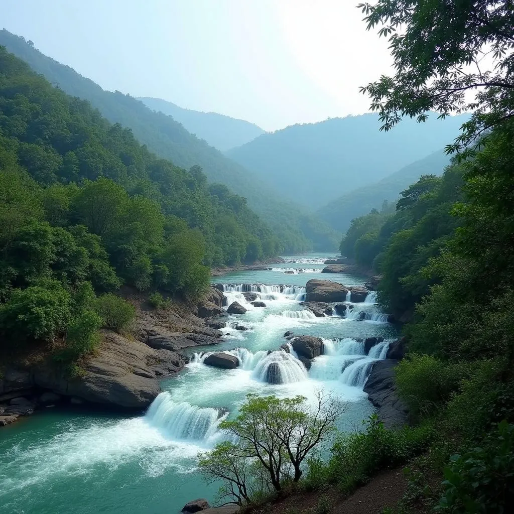 Godavari River at Papikondalu