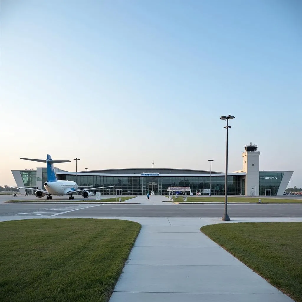 Modern Gondia Airport Terminal