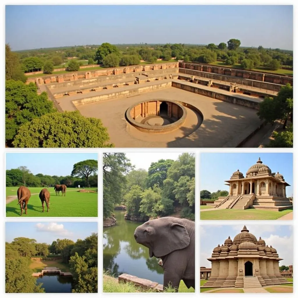 Famous tourist destinations in Gujarat, India