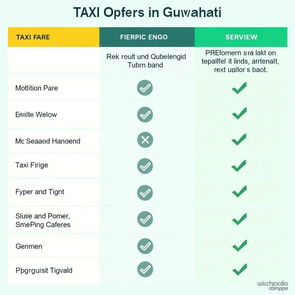 Taxi Fare Range from Guwahati ISBT to Airport